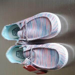 HEY DUDE WENDY SOX  SUNSET PINK